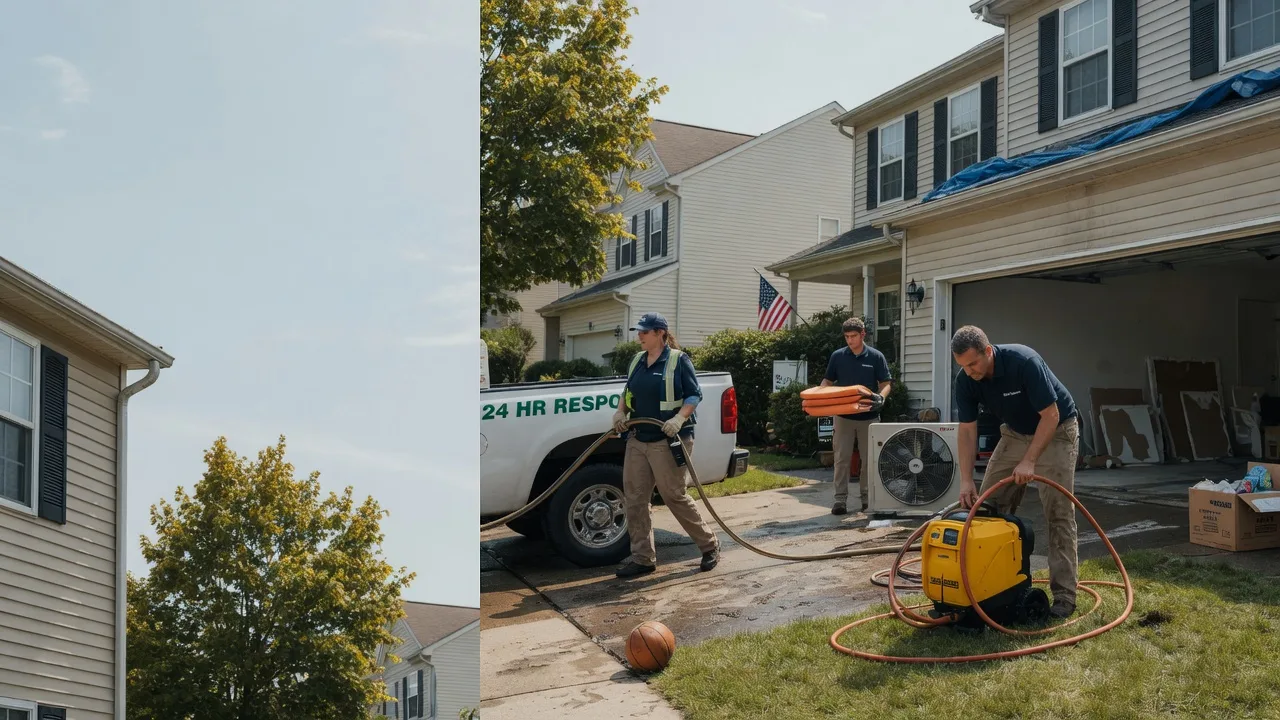 Emergency Water Damage Restoration in Freeman Spur, IL near me